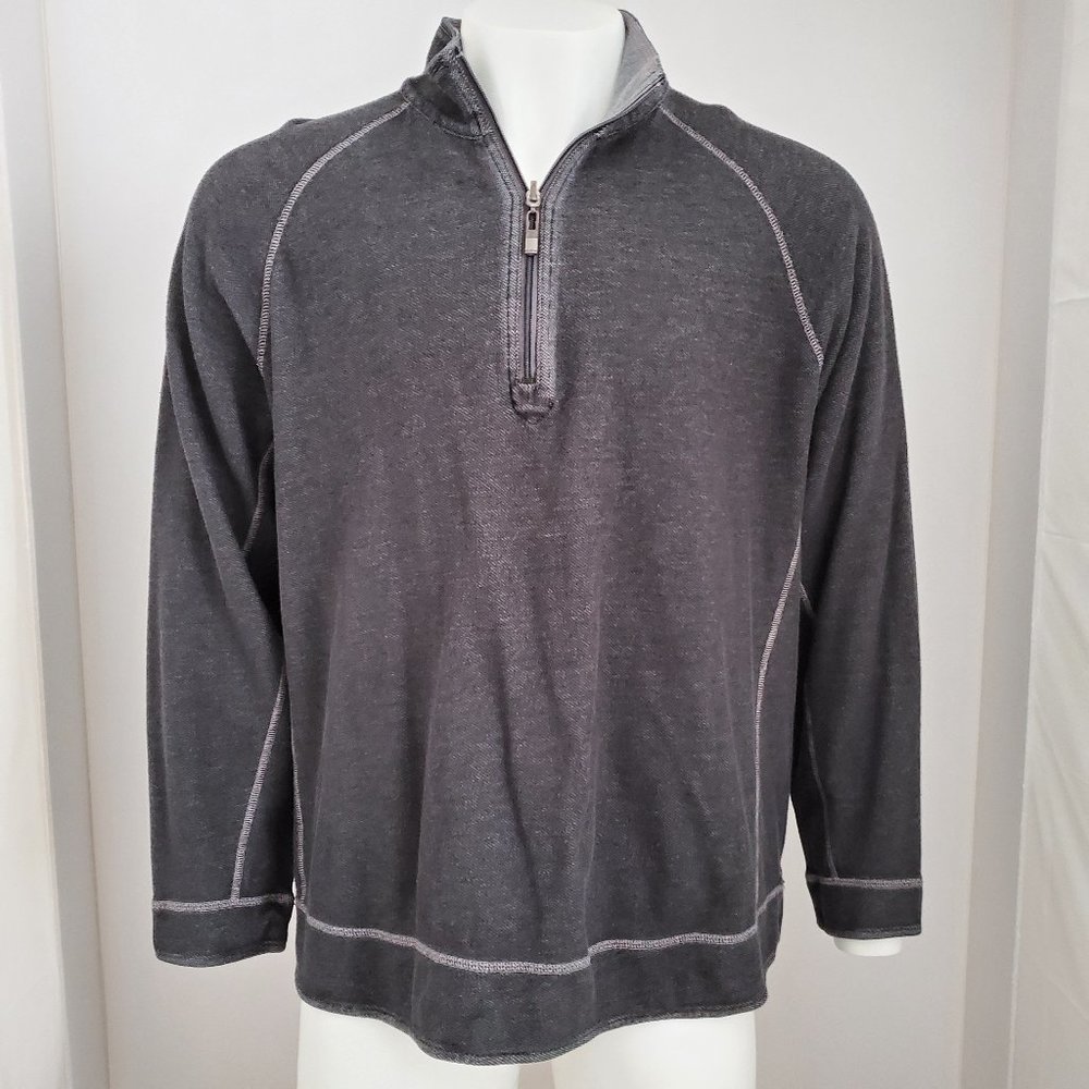 Tommy Bahama Distressed XXL Long Sleeve Polo